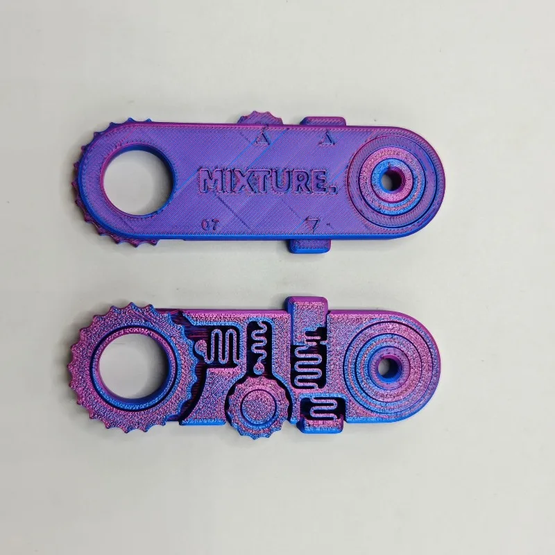 3D Printed Fidget Roller Paragraph Ring Clicker Highpass 5IN1 EDC Stress Relief Sensory Toy Sprockets Anti Anxiety For Children