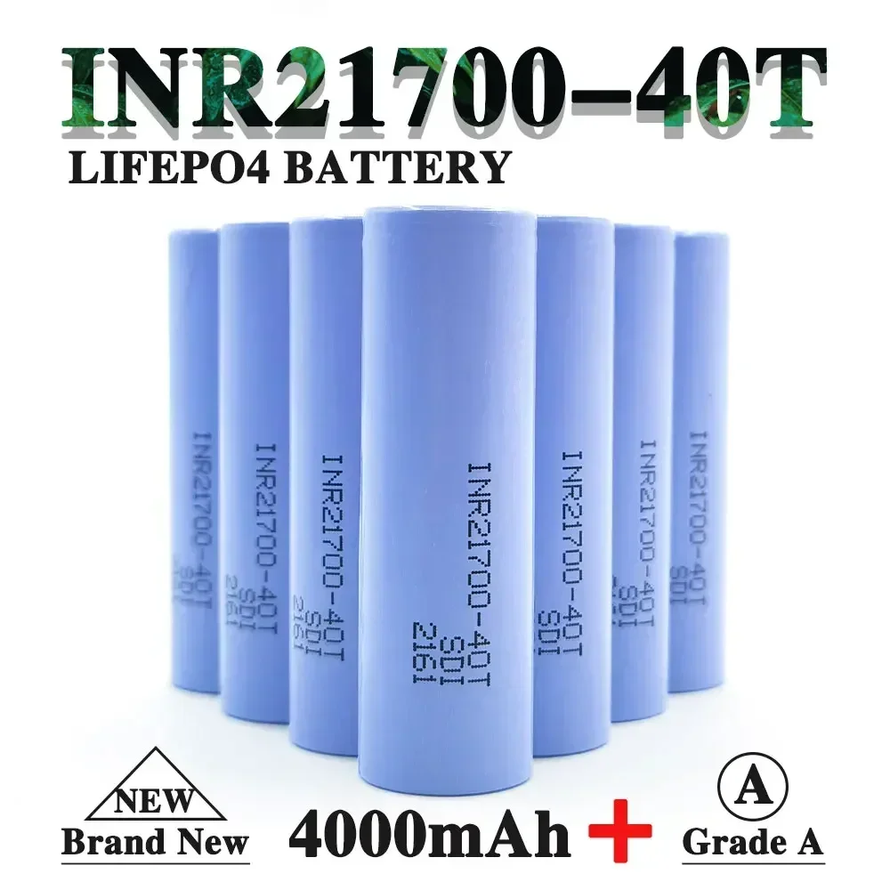 4000mah  21700 Li-ion battery  30A 40T 3.7V, 100% brand new and full capacity. 3.7 v lithium  21700 rechargeable battery