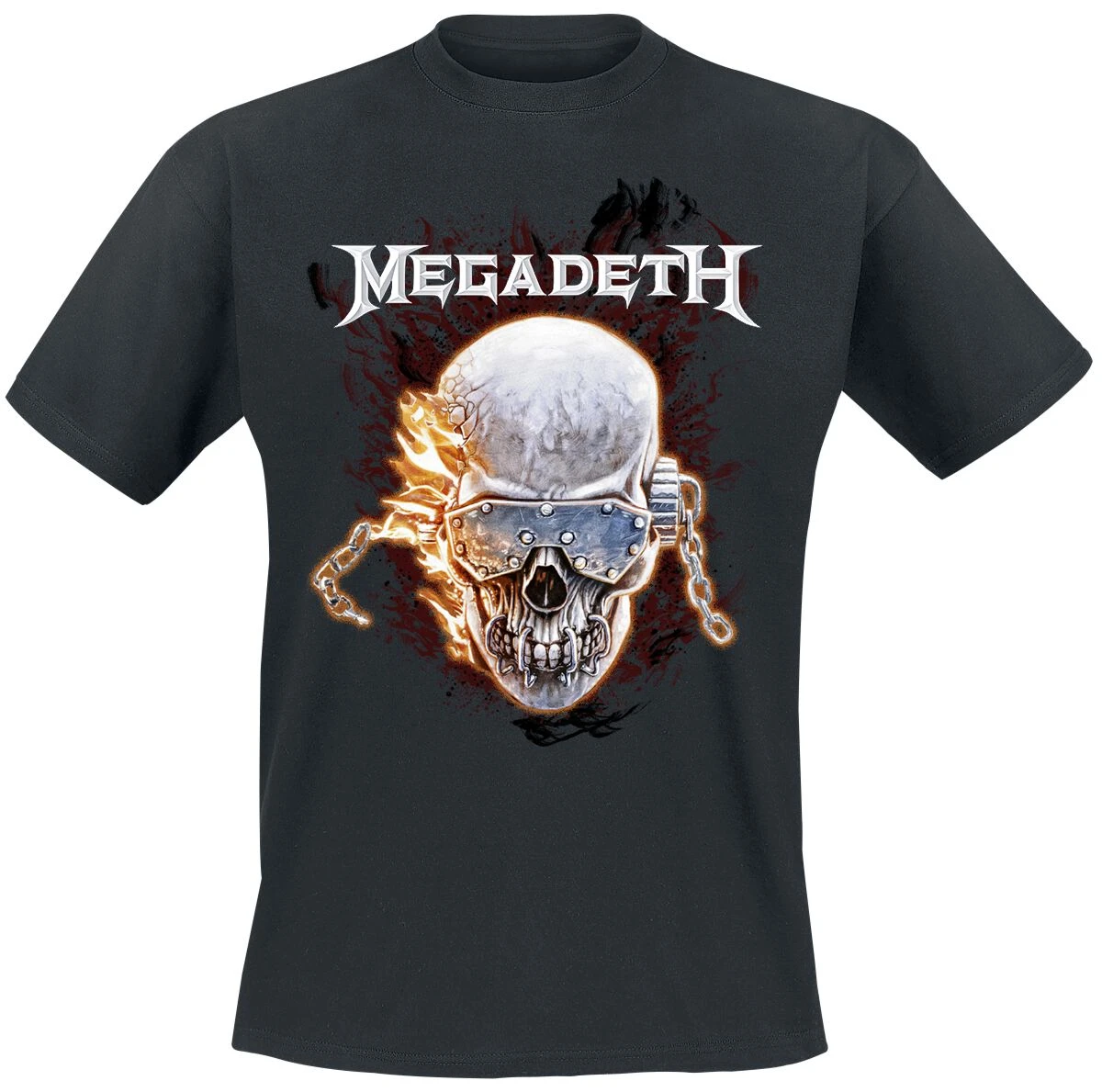 Top Summer Megadeth Graphic Cotton Band T-shirt Unisex Summer Short Sleeve Fashion Brand Tee Luxury Casual Vintage Tees