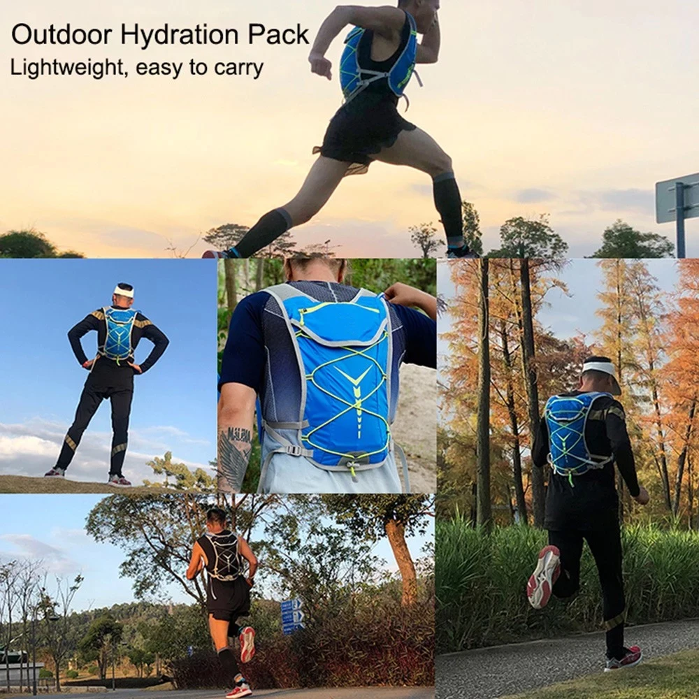 Running Hydrating Vest Backpack Cycling Hydration Vest Running Backpack Hiking Marathon Hydrating Bicycle Sports Vest