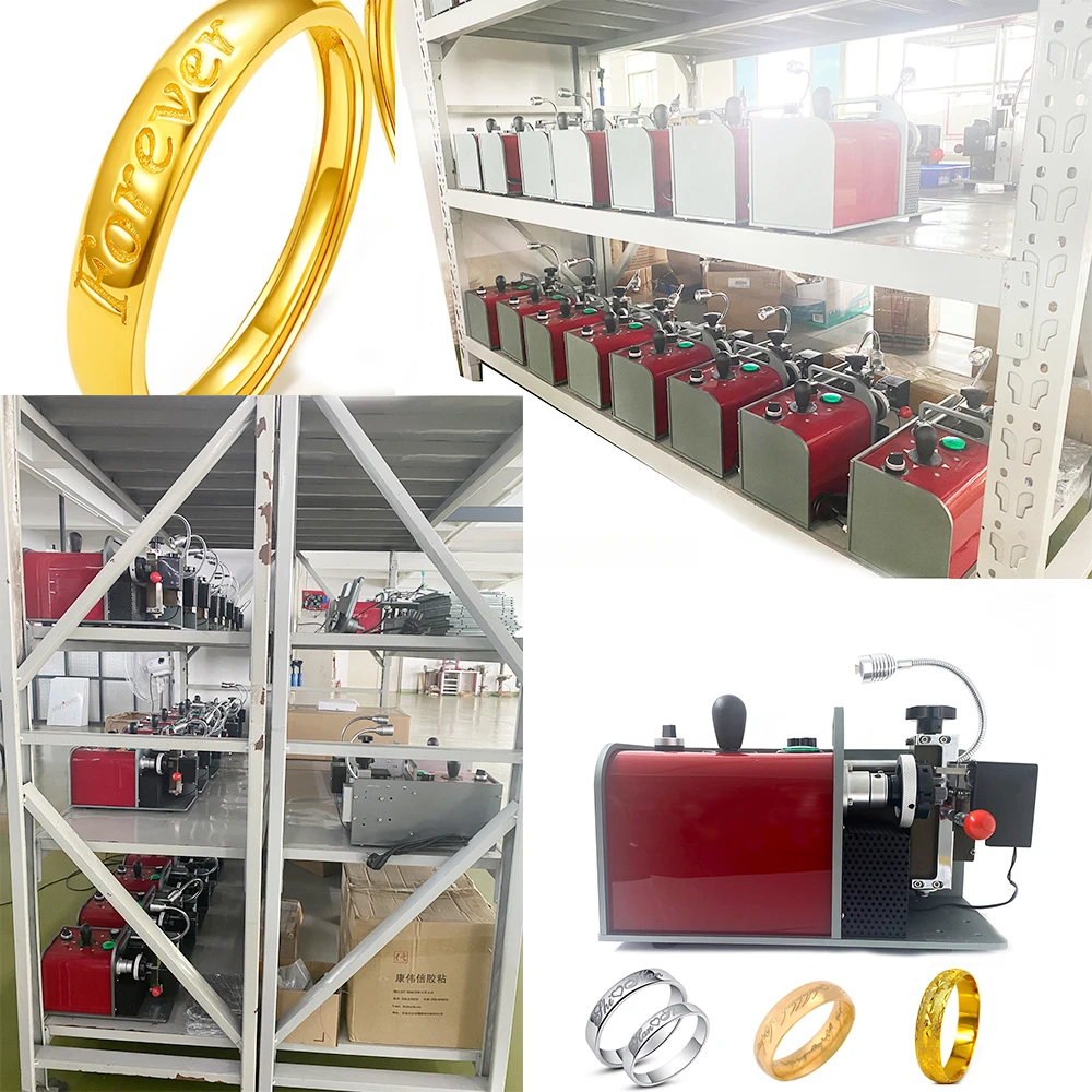 2024 NEW Arrivals Jewelry Machine Bangles Engraving Machine CNC Ring Inside Outside Engraving Machine