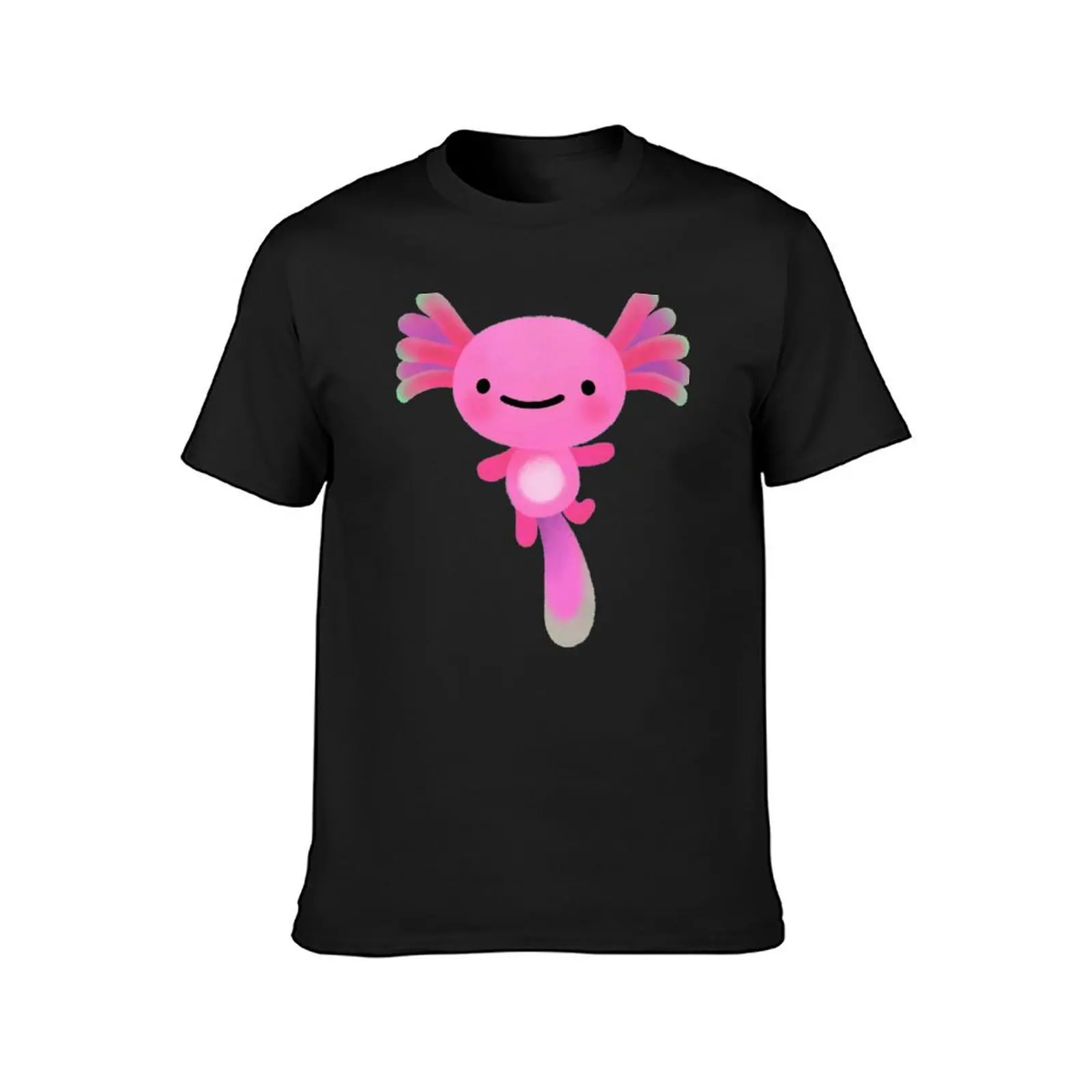 Coral axolotl T-Shirt tops graphics sublime t shirts for men