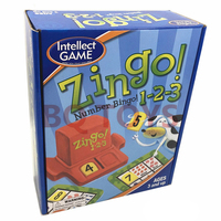 Zingo 1-2-3 NUMBER/Zingo Time-Telling BINGO GAME - A Great Learning Tool for Kids