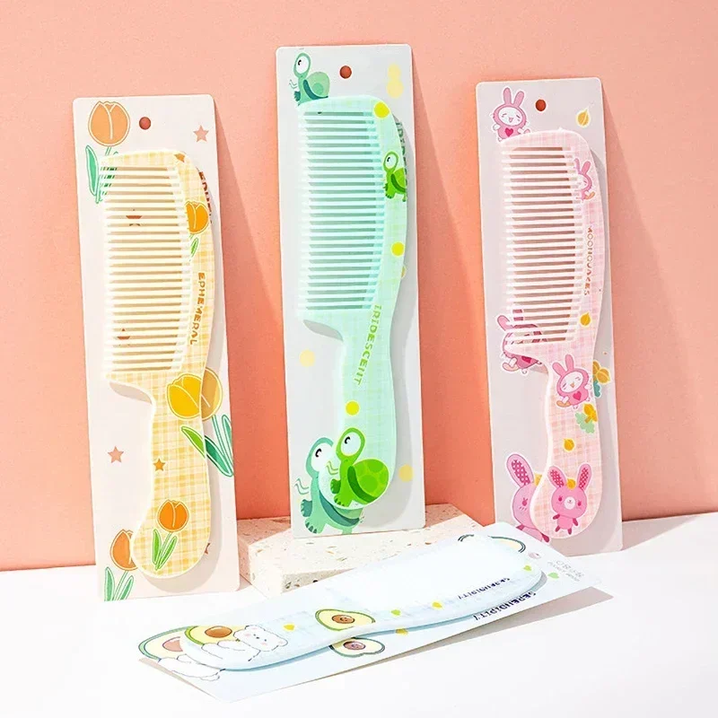 Baby Portable Untangling Hair Brush Health Care Tools Combs Kids Cute Rabbit Bear Children Hairbrush Comb for Girls Accessories