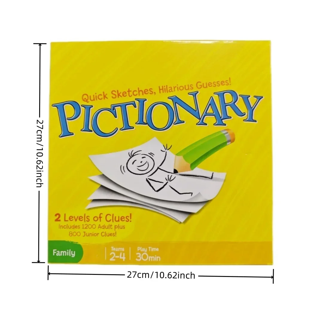 لعبة تخمين الكلمات، لعبة لوحية تفاعلية، مناسبة للحفلات العائلية، مناسبة للهدايا (فرق لون طفيف)