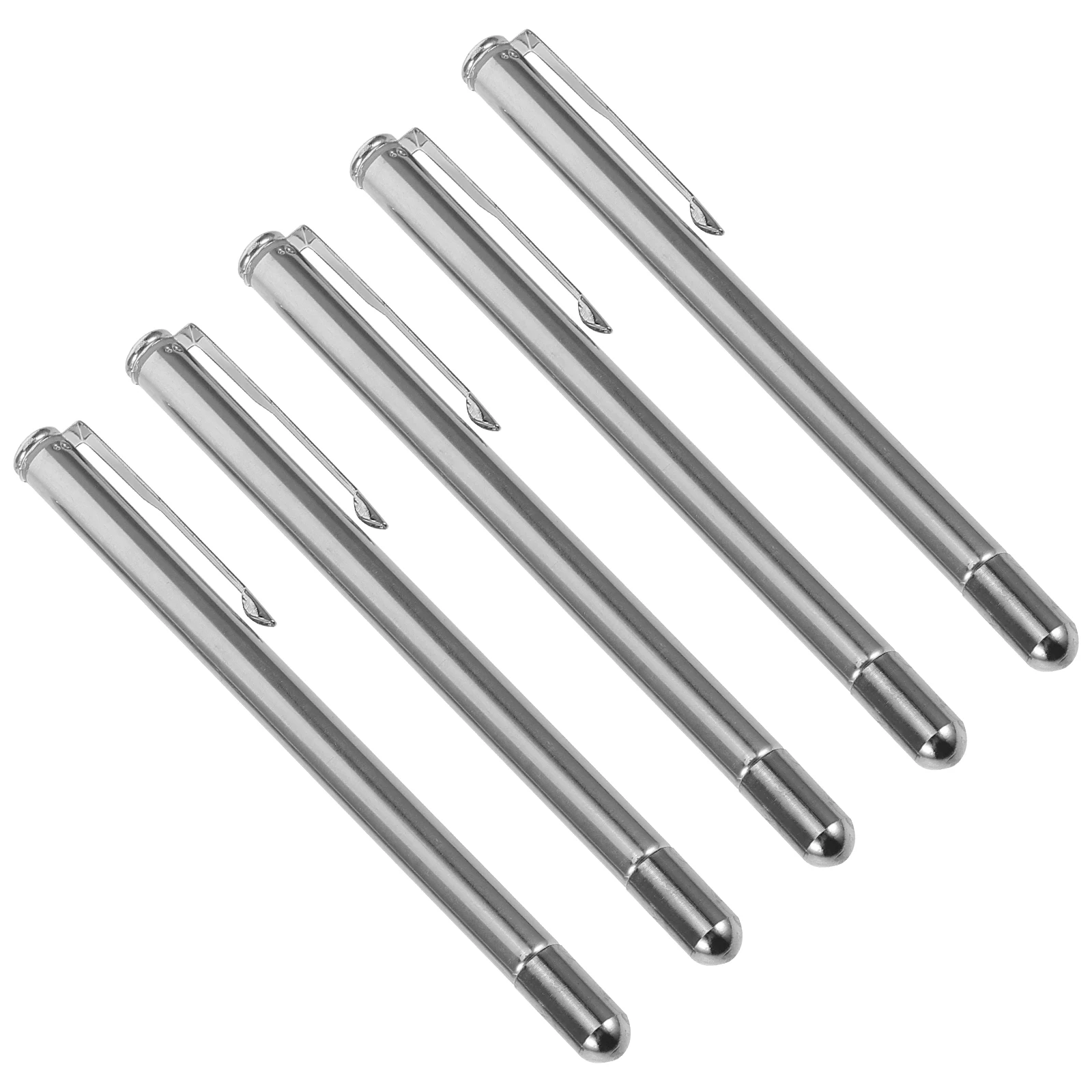

5 Pcs Handheld Display Telescopic Pointer Finger Stick Retractable Teacher's Extendable Metal for Classroom