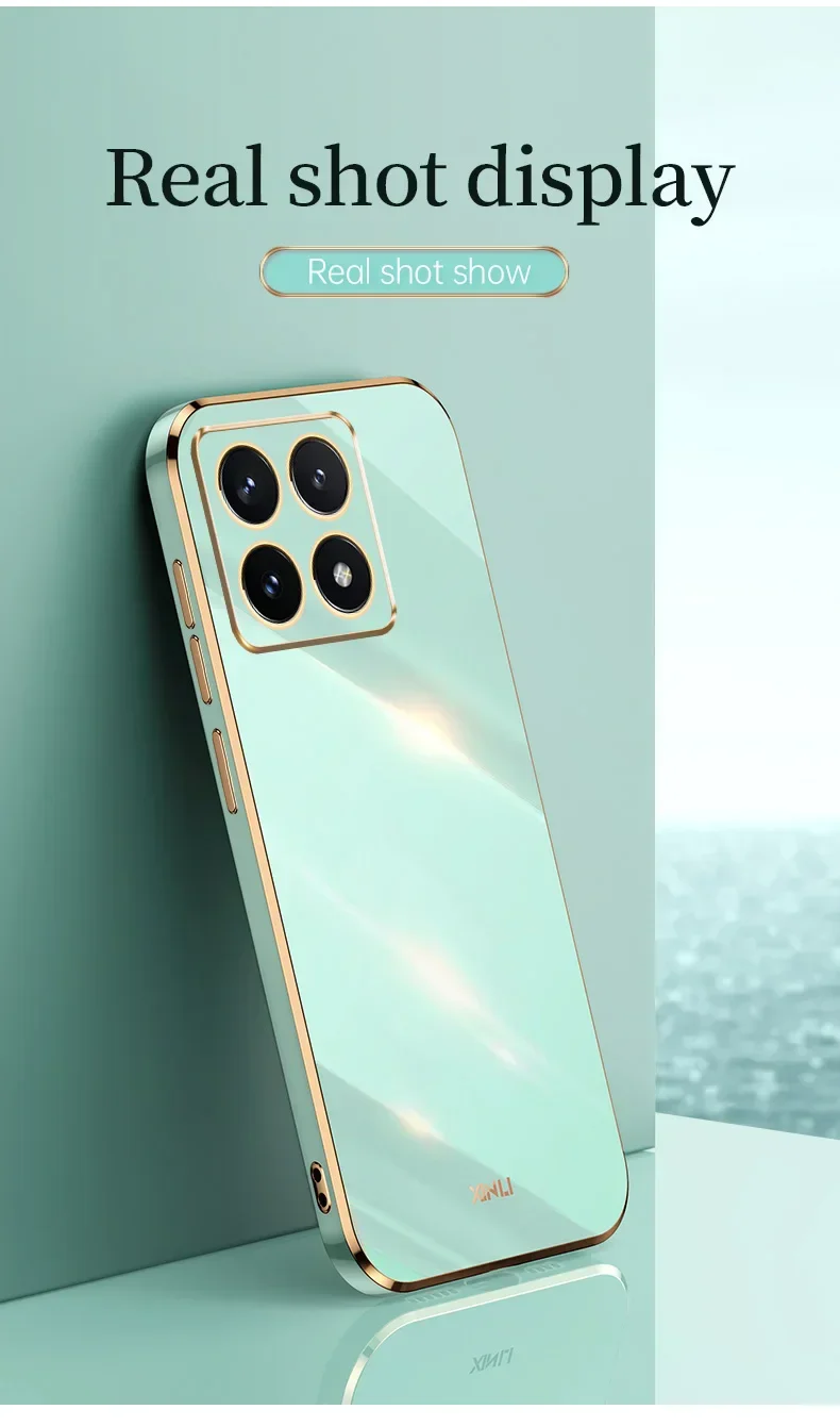 For Xiaomi 11T 12T 13T 14T 6D Plating Silicon Bumper TPU Soft Back Cover Matte Phone Case For Xiaomi 14T 15T Pro Cover Fundas