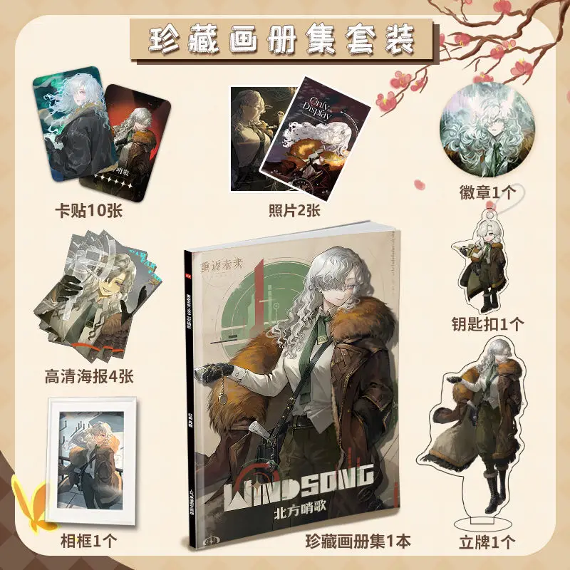 

Anime Windsong Reverse:1999 Picture Album Badges Acrylic Stand FIgure Small Card Poster Collection Gift b170