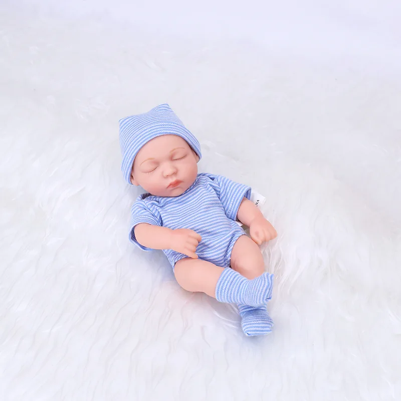 Puppenkleidung für 20cm Reborn-Puppen Set für 7,87 Zoll Pullover Overall Puppenkleidung DIY Anziehspielzeug Puppenzubehör – Detail 13