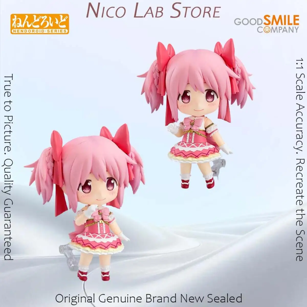 Original auf Lager: Good Smile Nendoroid Madoka Kaname Figur, Anime Madoka Magica, echtes Action-Modell, verpacktes Spielzeug