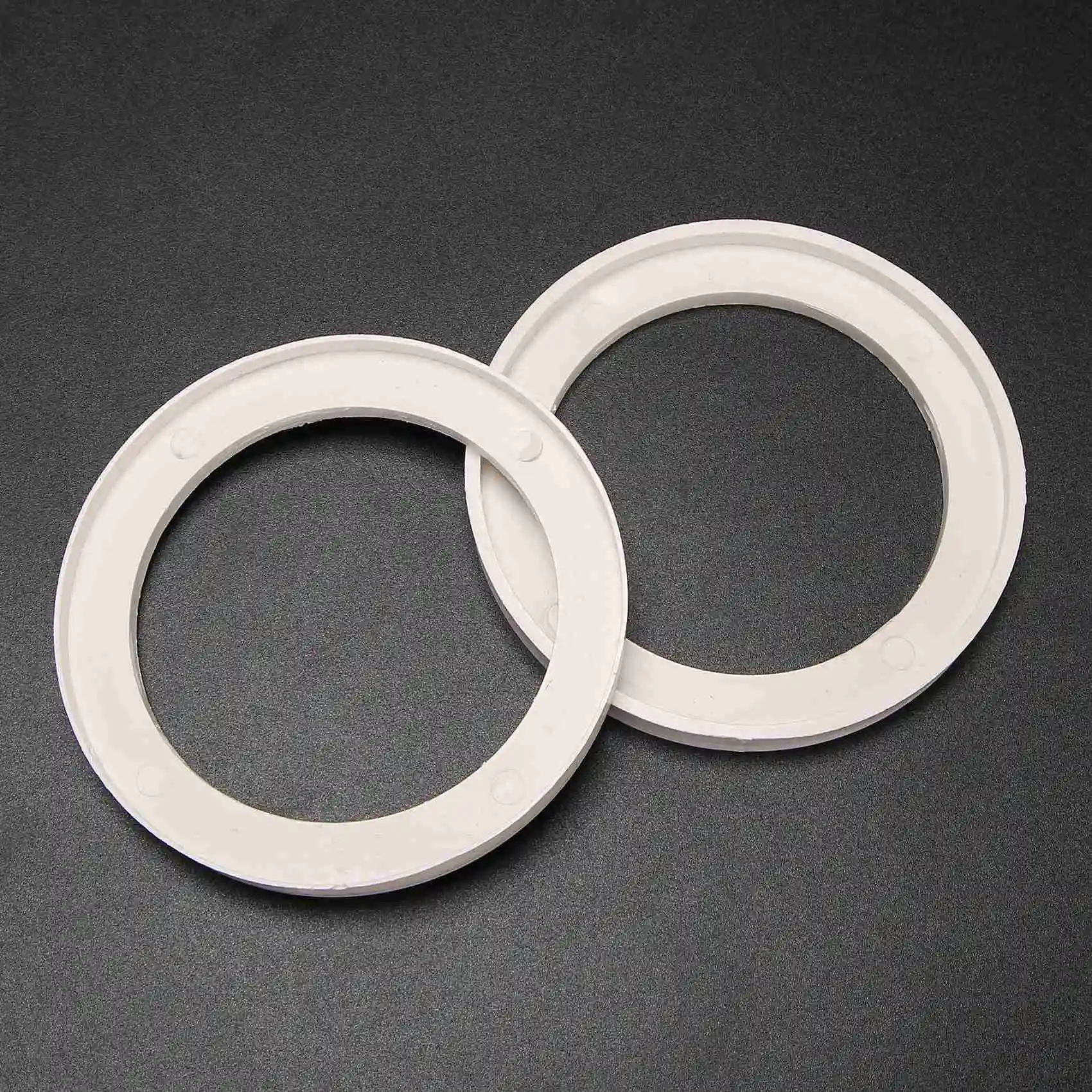 ABHX-For 2/3.5/3.8 /4 Inch Speakers Car Audio Speaker A-Pillar Modified Three-Way Tweeter Bracket Plastic Washer Gasket