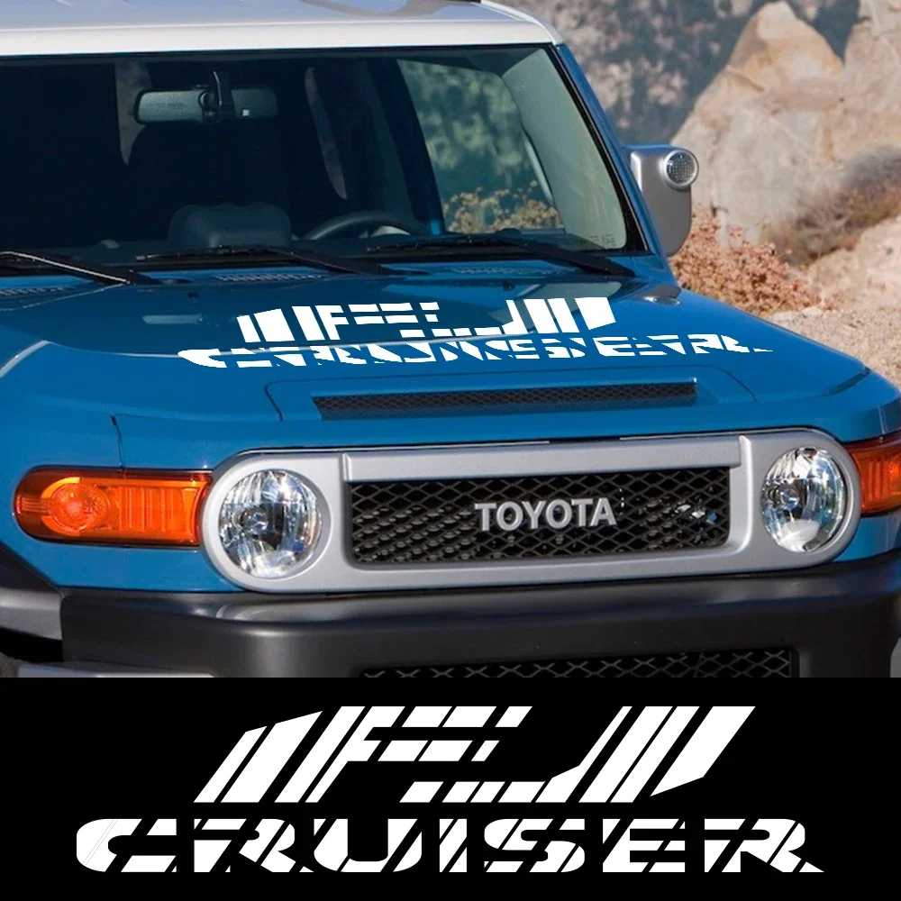 

For Toyota FJ Cruiser DIY Cool Styling Vinyl Film Decor Decals Auto External Tuning Accessories Car Hood Cover Engine Stickers