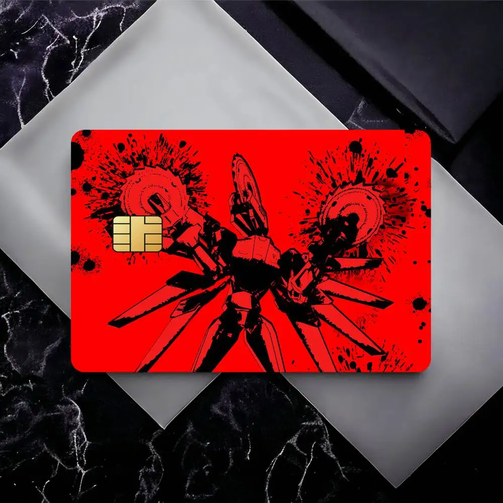 Game U-ULTRAKILL Waterproof Skin Sticker Bank Bus Metro Access Card Protective Film Card Sticker Girl Gift
