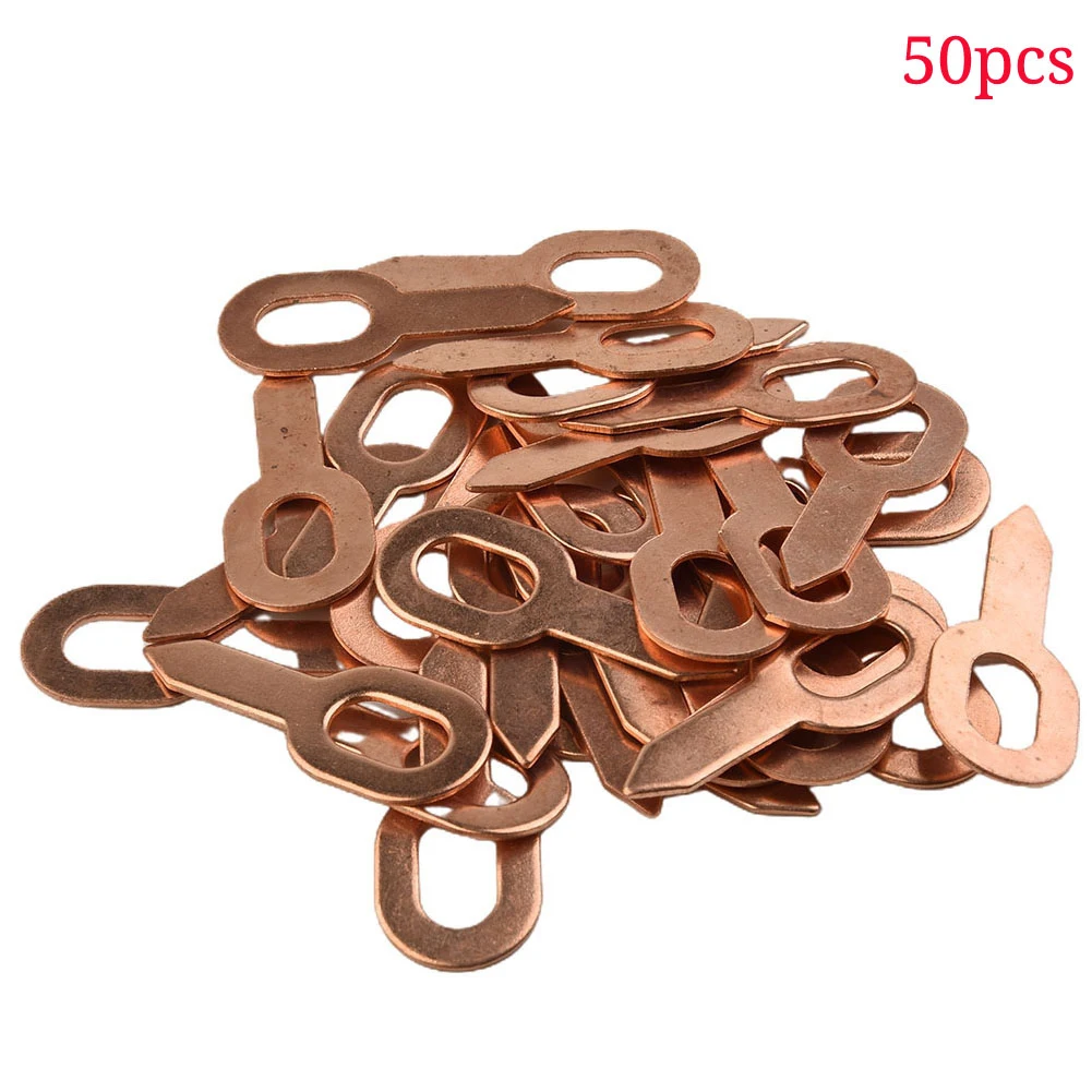 50x Dent Puller Rings Car Body Scratch Repair Recessed Pull Rings For Spot Welding Welder Car Body Panel Pulling Washer Tool