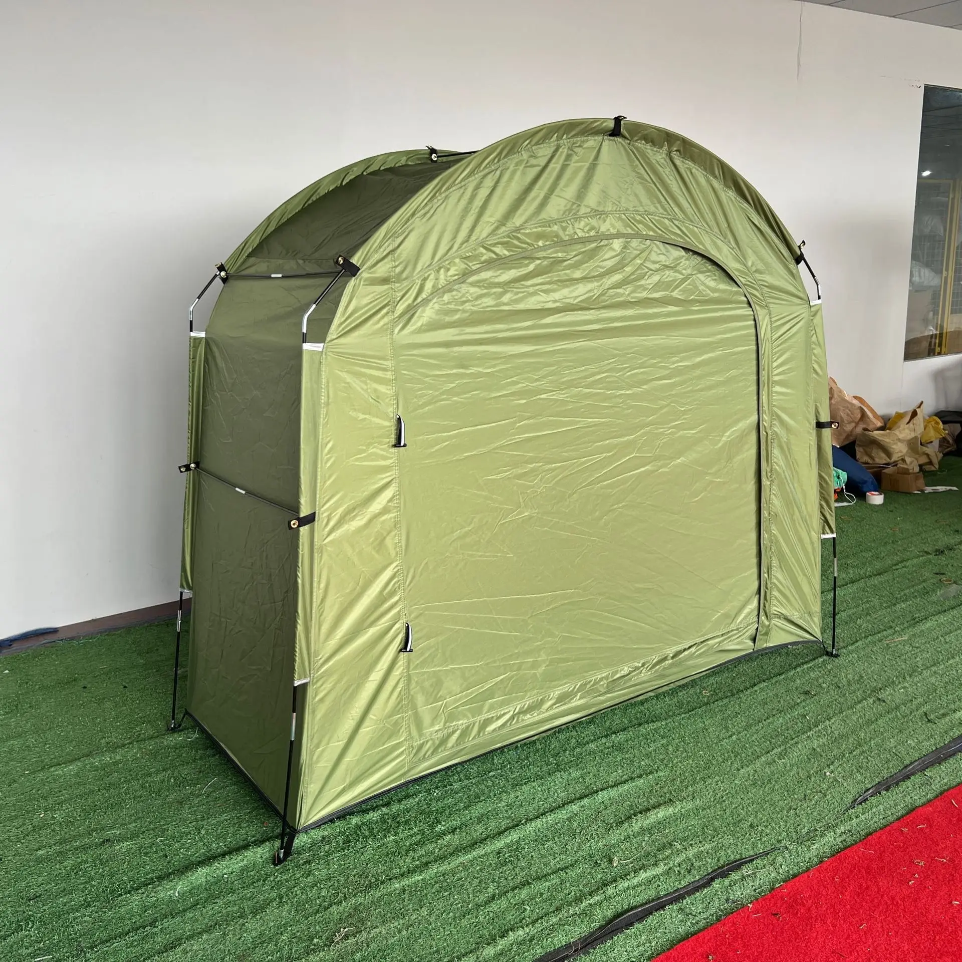 Portable outdoor bike storage tent / Outdoor large-space storage tent / Windproof and insect-proof