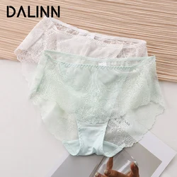 2PCS/pack Women's Panties, Lace and Real Silk Underwear, Sexy Lingerie Soft Comfortable Female Briefs, Cozy Underpants, 2024