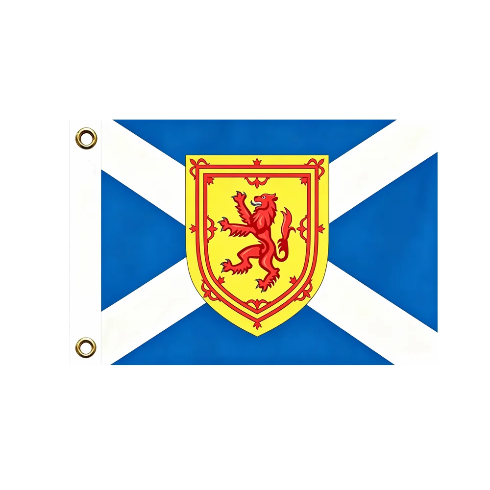 Scotland Red Lion Rampant Flag 2x3ft 3x5ft Polyester Banner With St Andrews Cross Royal Crest Scottish Pride Heritage Display