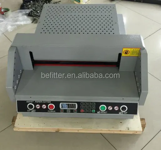 Fotografia 5: Máquina de Corte de Papel Elétrica G450VS+ de 17,7 Polegadas, Guilhotina do Fabricante com Alta Eficiência de Corte