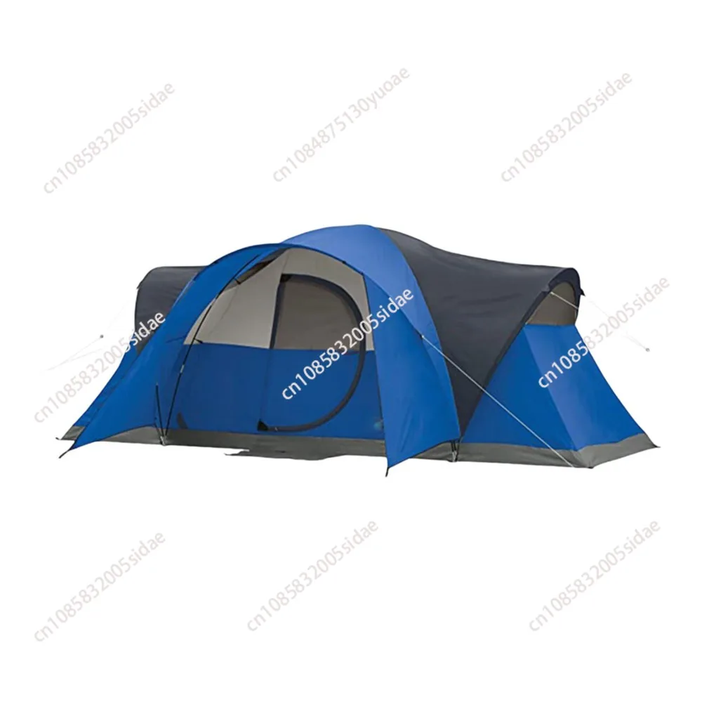 Camping Tent 10-Person-Family Tents, Parties, Music Festival Tent, Big, Easy Up, 5 Large Mesh Windows, 18ft x 9ft x78in