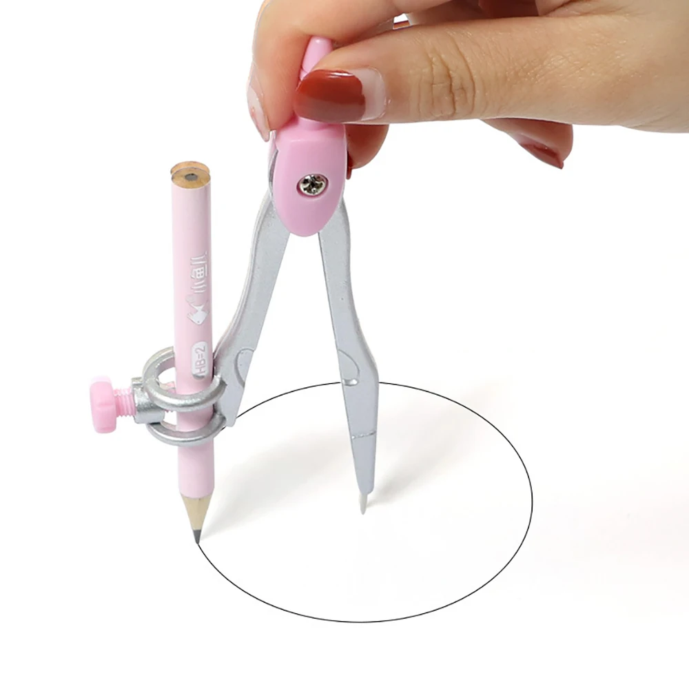 学生のための幾何学定規鉛筆セット、数学描画文房具、男の子と女の子のための数学ギフト、学用品、セットあたり8個