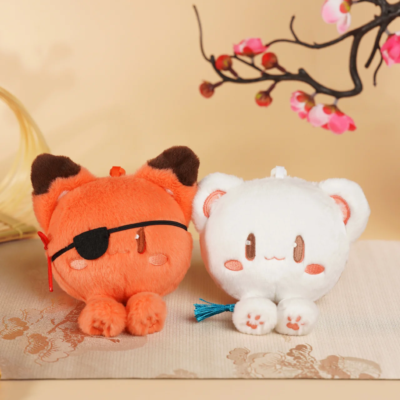 Bilibili Goods Heaven Official's Blessing Cute Hua Cheng Xie Lian Stuffed Doll Pendant Tianguancifu Anime Cosplay Decoration