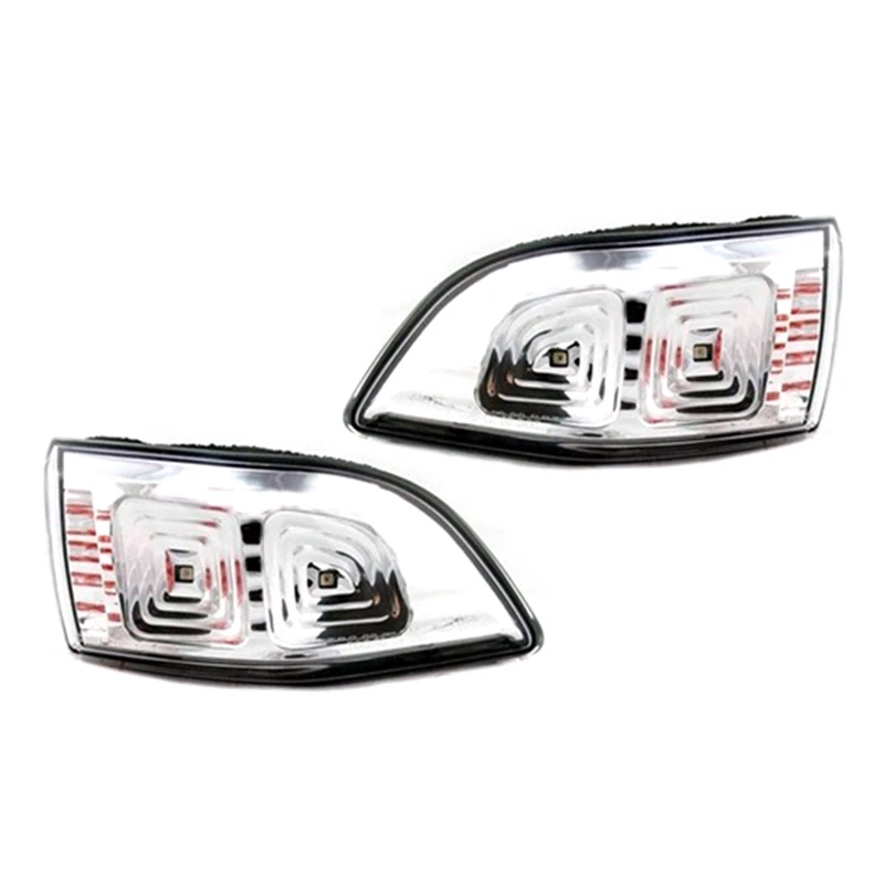 

1Pair LED Mirror Repeater Lamp Assy Side Mirror Turn Signal Lamp LH RH Replacement For Kia Sedona 2011-2014