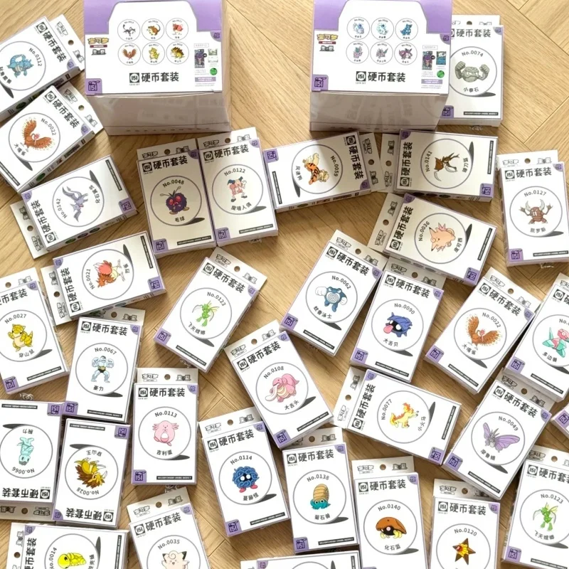 جديد وأصلي بوكيمون جمع Em All 151 كاتب معركة جمع صندوق مع حافظة بطاقات معدنية مجموعة عملة مهرجانية مجموعة في المخزون الهدايا