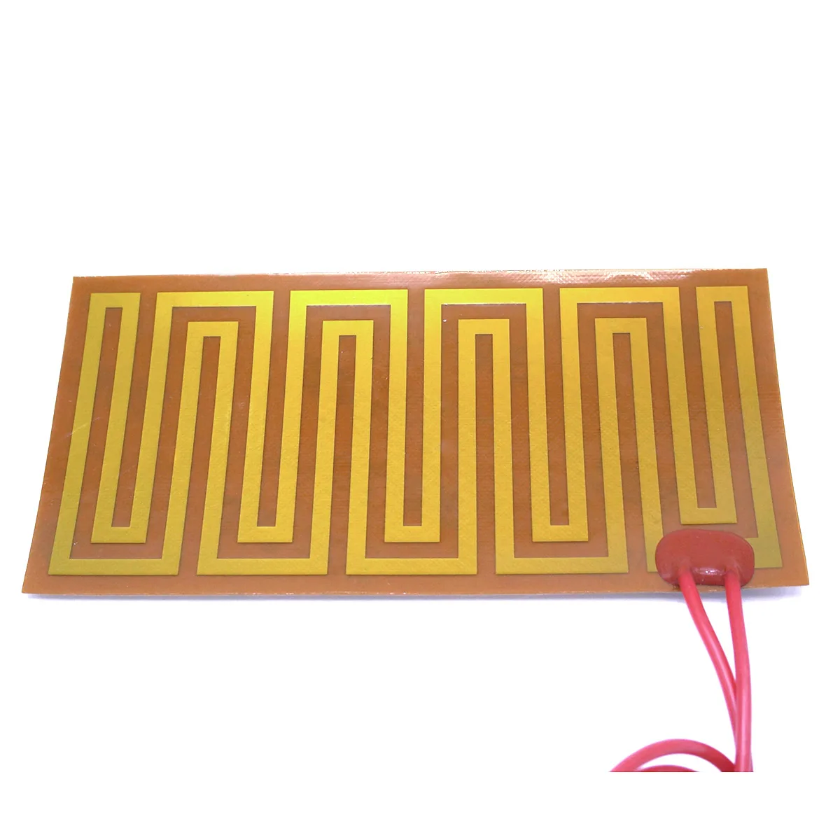 Any Sizes Custom 12V/24V DC  Flexiable Eeletric Polyimide Film Heater Heating Element for Electrical Wires Oil Tank 3D Print