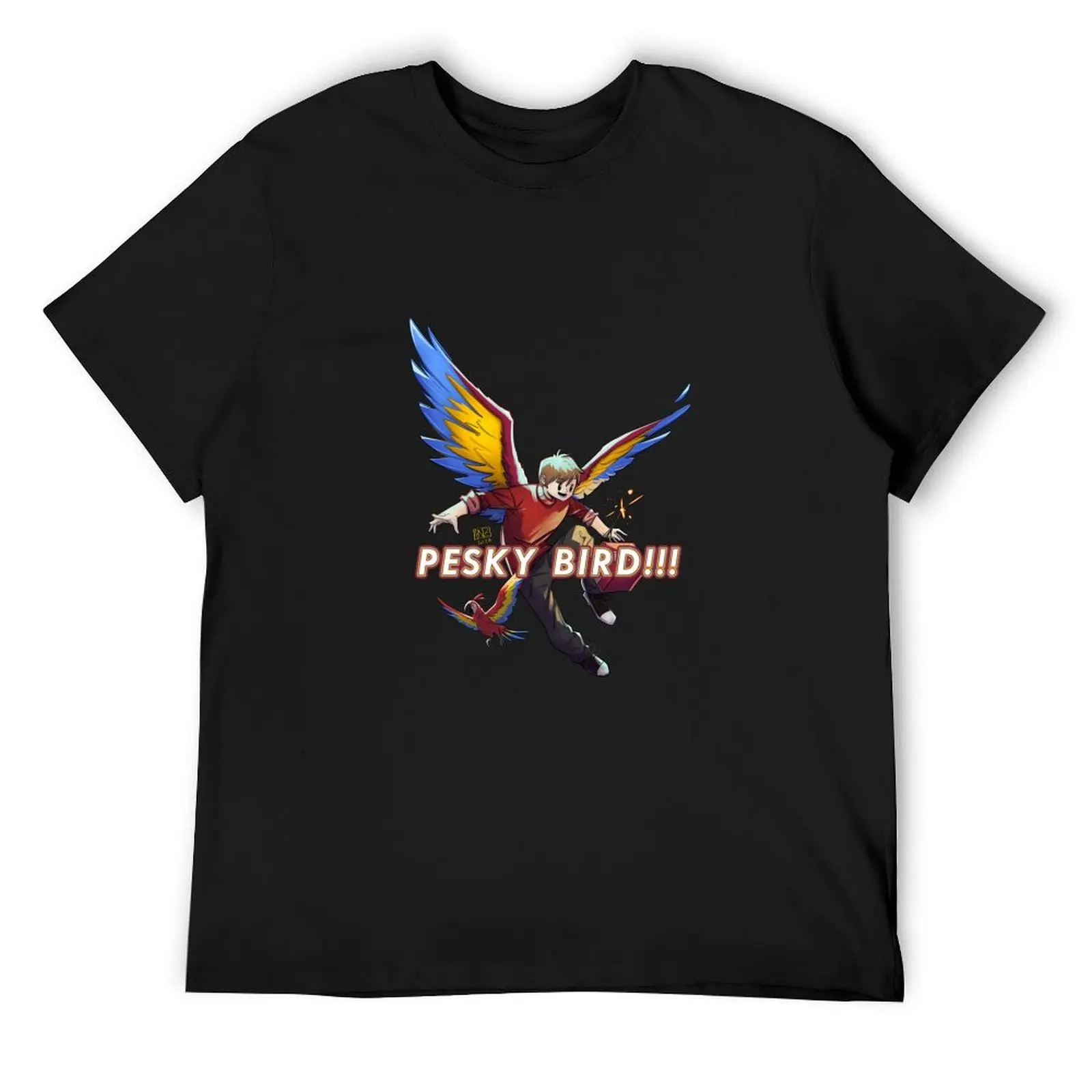 Grian Quote: Pesky Bird T-Shirt Personalized t-shirt summer shirt gifts for boyfriend mens graphic t-shirts funny