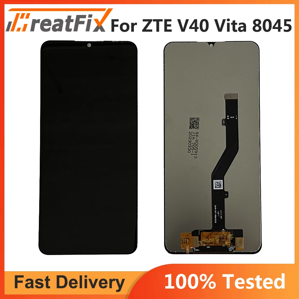 6.75 Inch LCD Display For ZTE Blade V40 Vita 8045 V40Vita LCD Digitizer Full Assembly Repair ZTE Blade V40 Vita LCD Sensor