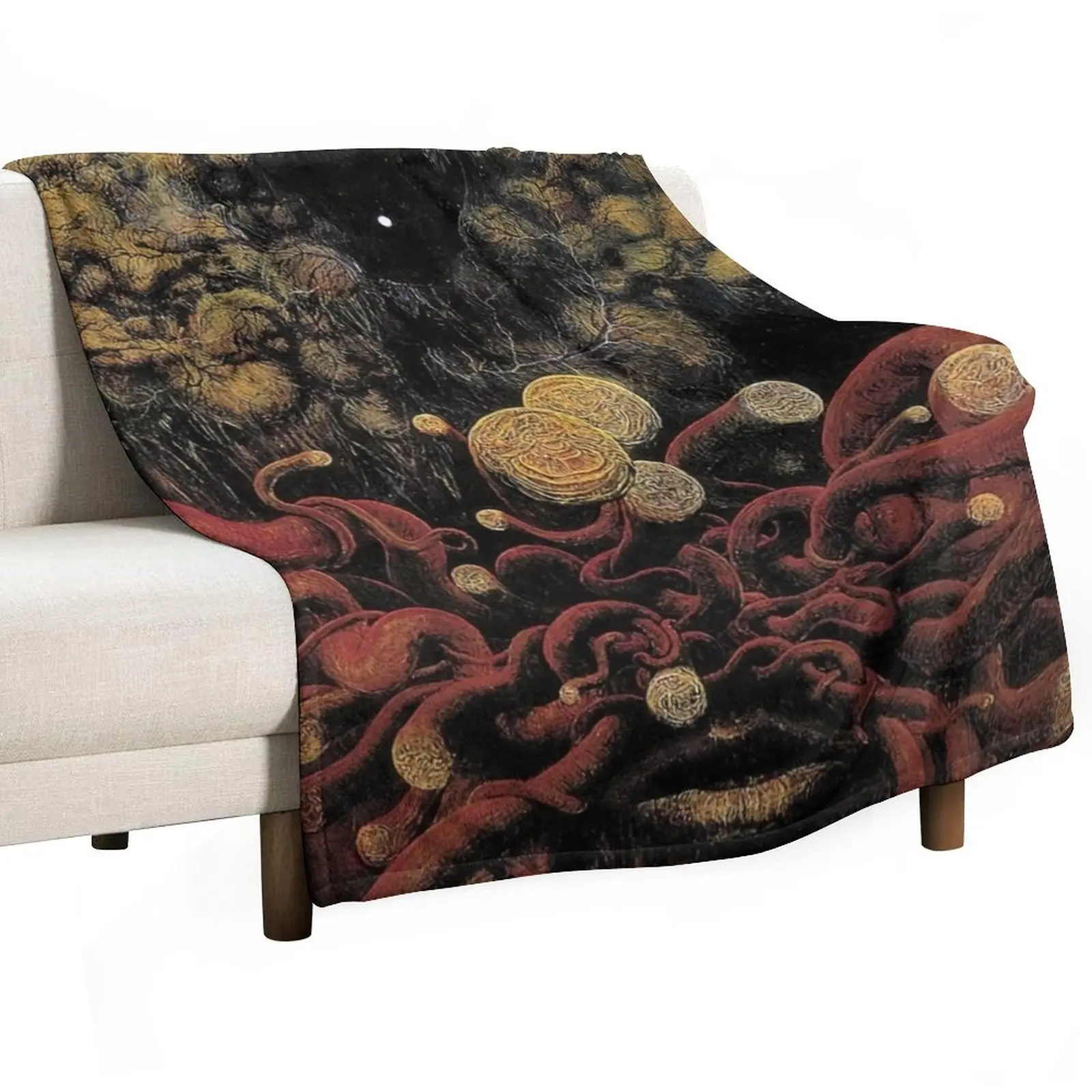 

Untitled, by Zdzisaw Beksiski Throw Blanket Sofas warm for winter Custom Comforter Blankets