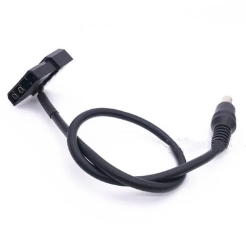 Computer case power cord LED light belt cable RGB controller large 4Pin male and female to DC5.5*2.1 power supply line