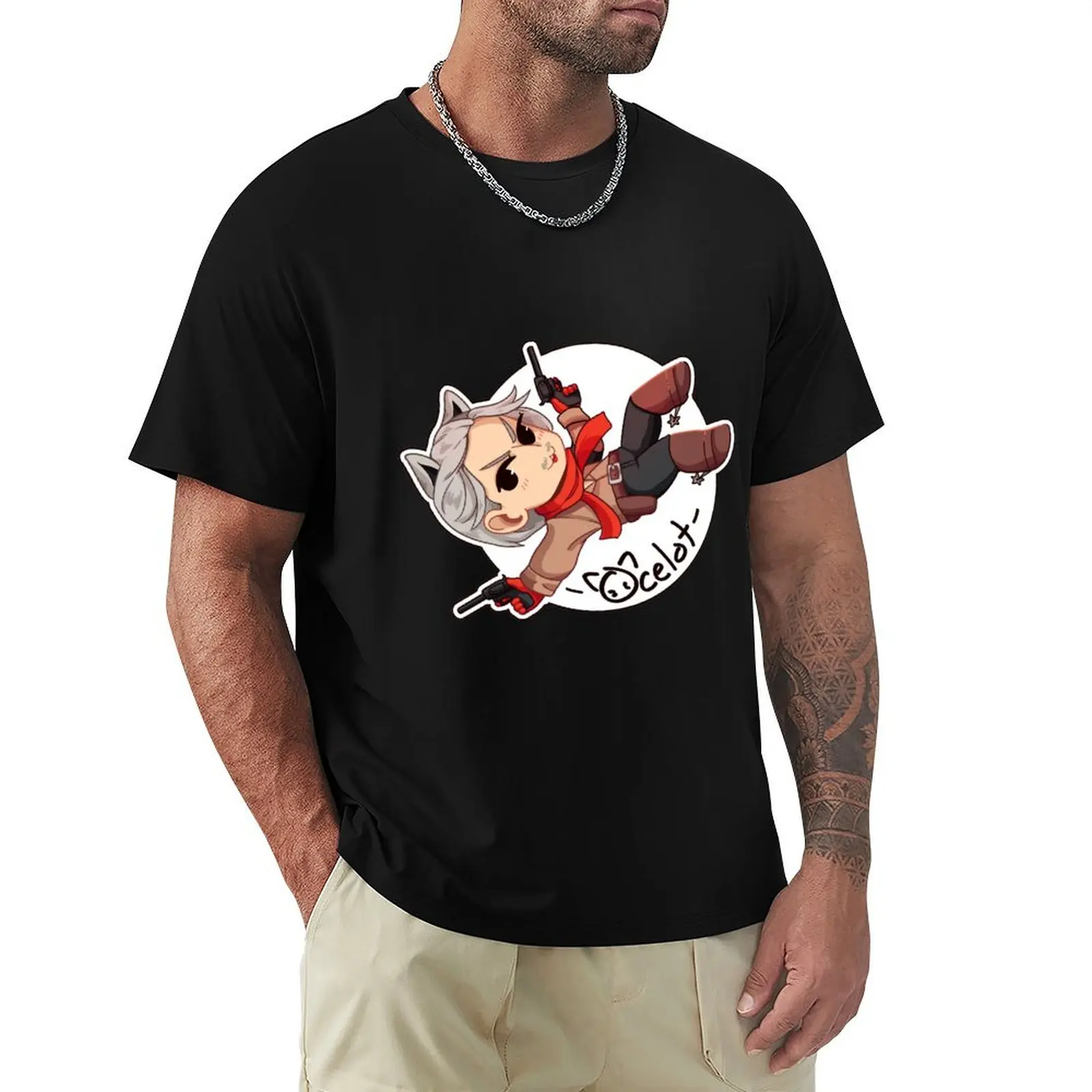 Revolver Ocelot Chibi T-Shirt Festival Short Sleeve T-Shirt