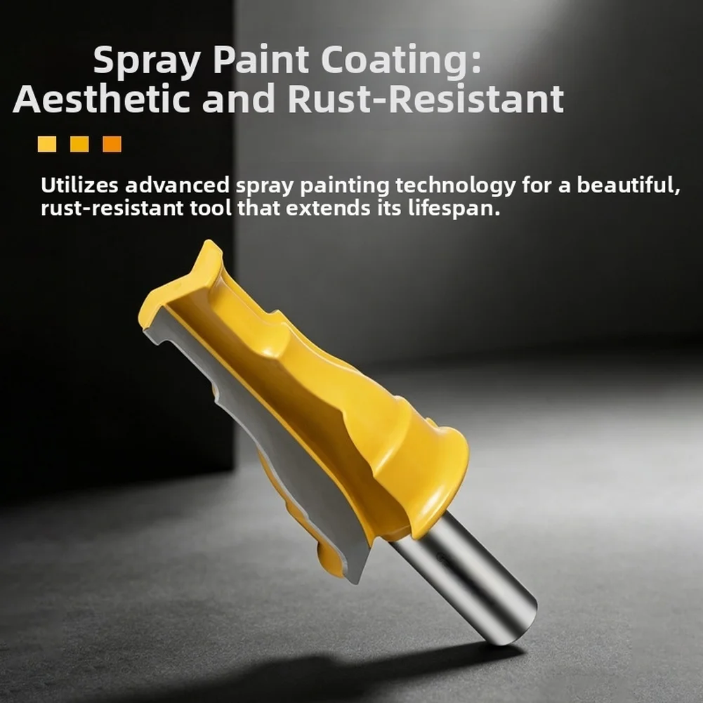 1PC Woodworking Router Bit 1/2'' Shank For Door Window Trim Cabinet Edge Profiling Milling Cutter Woodworking Tools