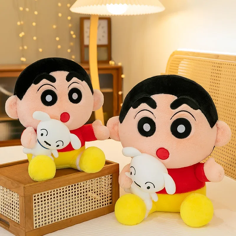 80CM Super big size cartoon Crayon Shin-chan toy hug dog doll hug doll doll kawaii room decoration toy children's holiday gift