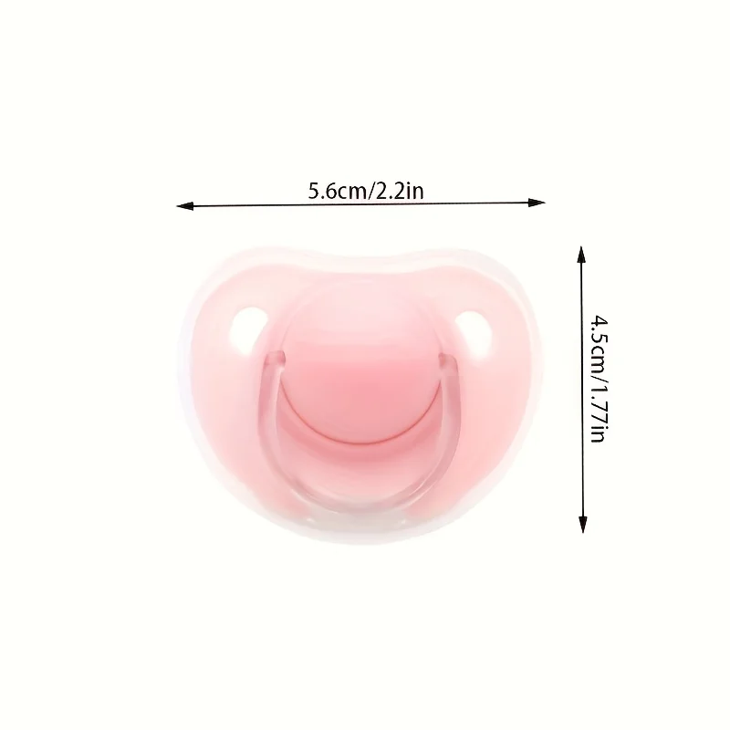 2 Stück/Packung Baby-Schnuller mit Bezug für den täglichen und nächtlichen Gebrauch – Detail 8