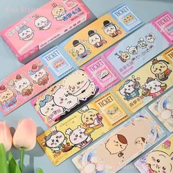 40pcs Laser Ticket Bookmark yiji ハチワレ Hachiware うさぎ USAGI ちい./かわ Cartoon Cute Peripheral New Small Card LOMO Card Millet