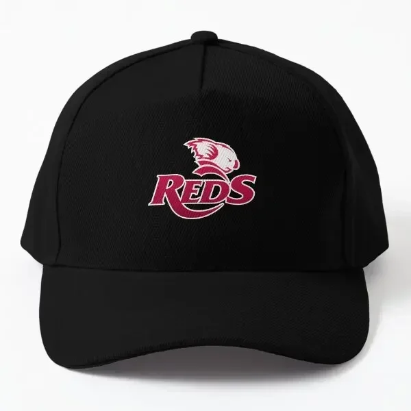 

Бейсбольная кепка Qld Reds Icon с принтом солнца в стиле хип-хоп, мужская черная спортивная кепка с рыбой, летняя шапка, однотонная женская кепка