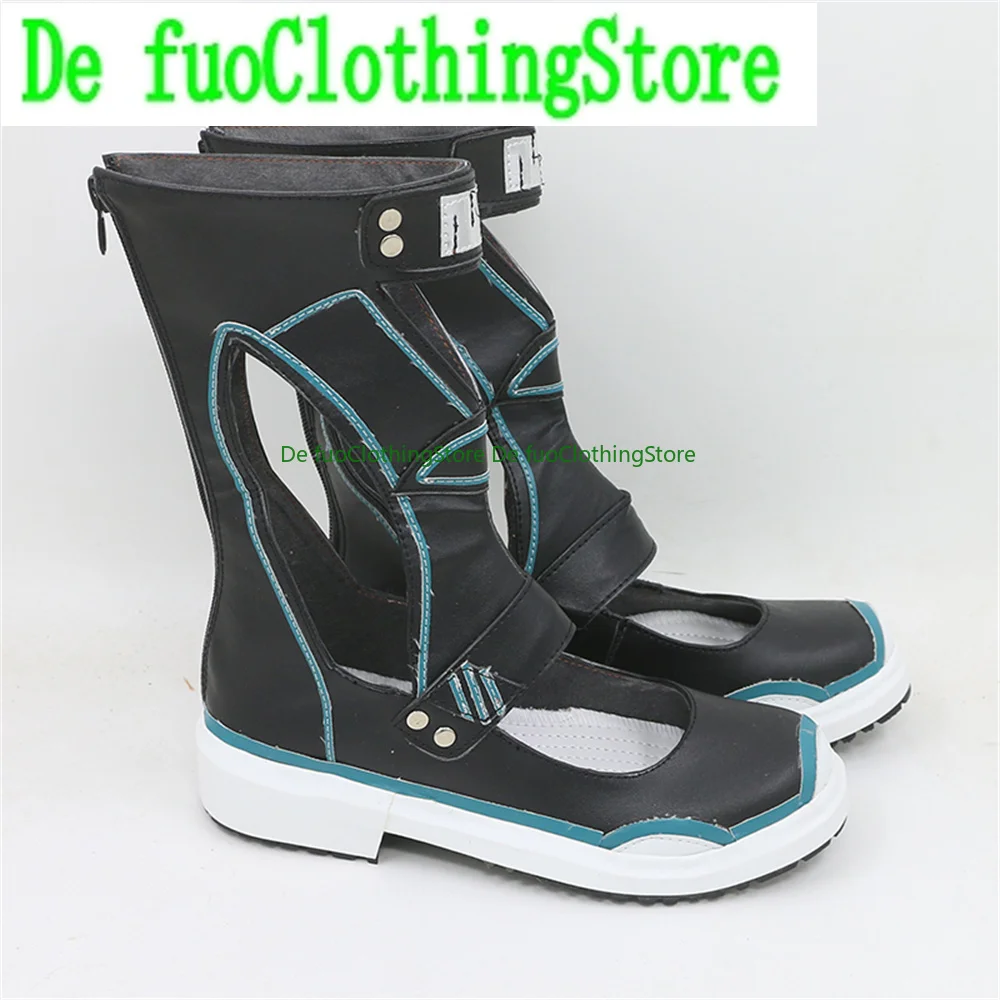 Defuo Arknights SuzuranCosplay Shoes Boots Game Anime Carnival Party Halloween Chritmas Role-playing Halloween Party Props