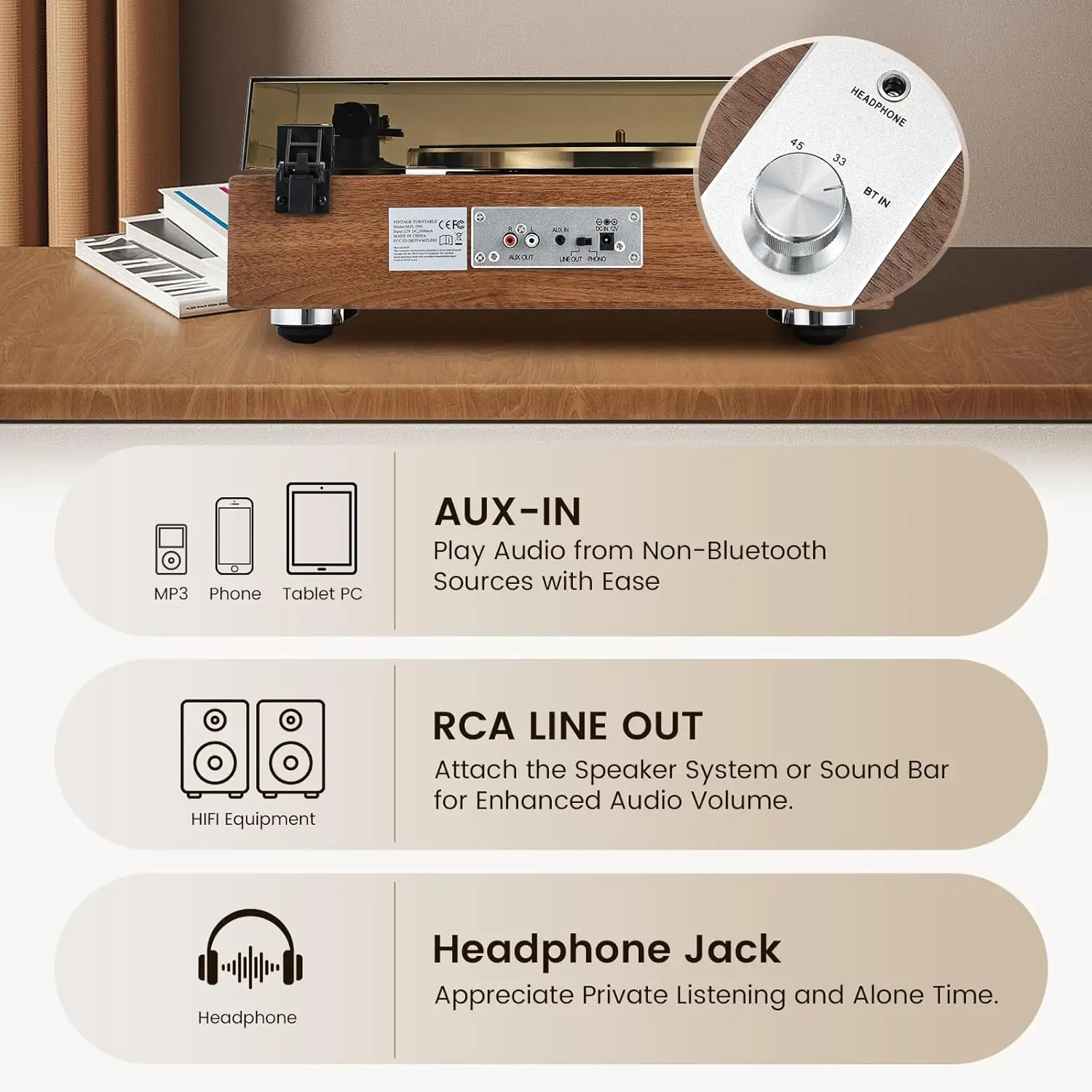 

Лидер продаж, проигрыватель виниловых пластинок с магнитным картриджем AT-3600L, проигрыватель Bluetooth со встроенными динамиками, автоматическая остановка, 33 и 45 об/мин