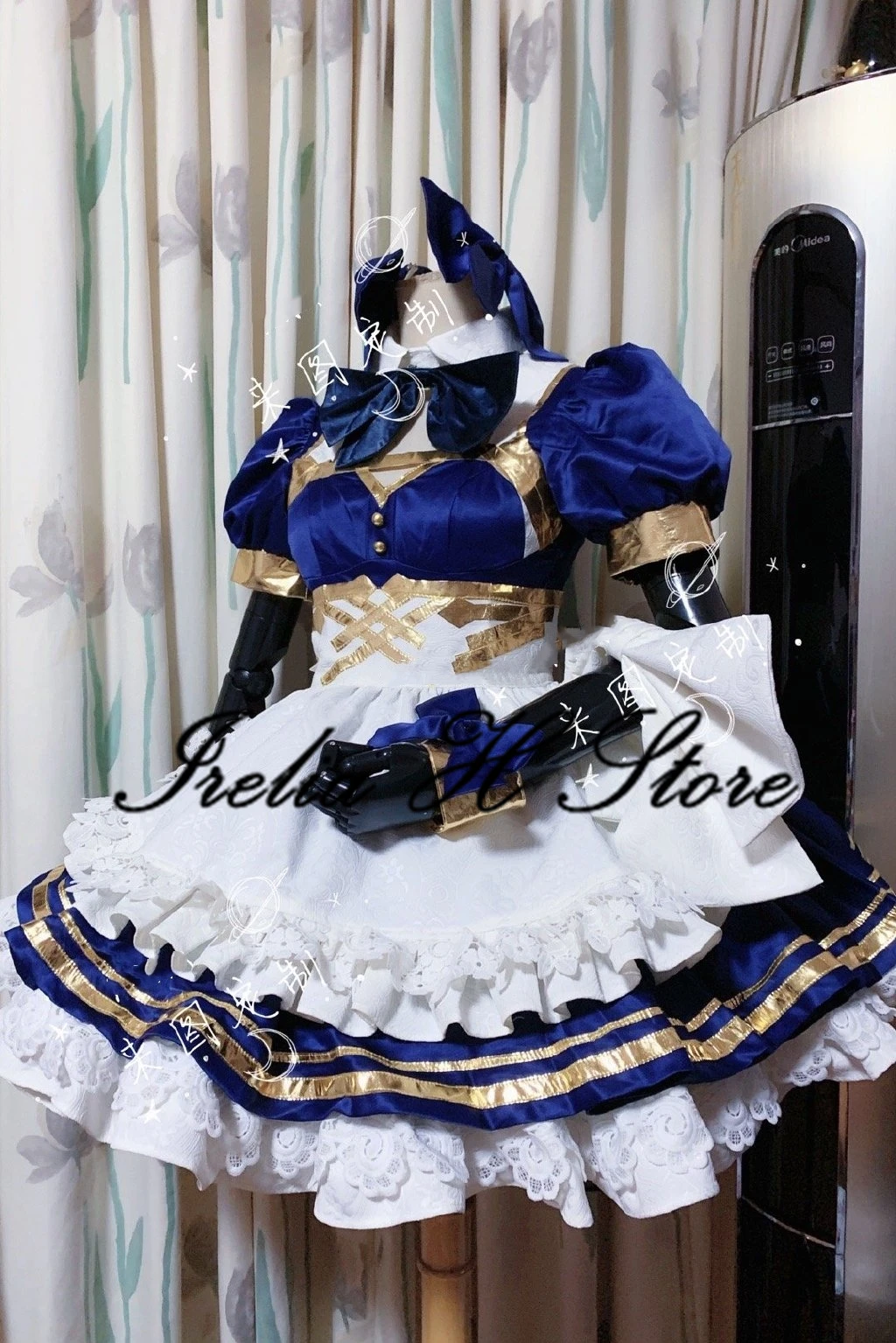 Irelia H Store Fan Art Fate/Grand Order Ishtar Cosplay Costume Ishtar Maid Dress Custom made/size