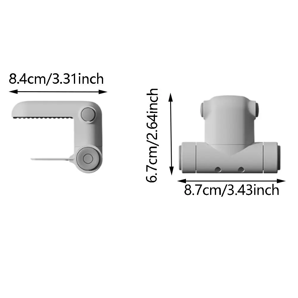 أقفال مرحاض ذاتية اللصق، ارتفاع مقاوم للأطفال، قابل للتعديل، أقفال غطاء المرحاض المضادة للفتح، لا حاجة إلى أدوات، أمان قوي