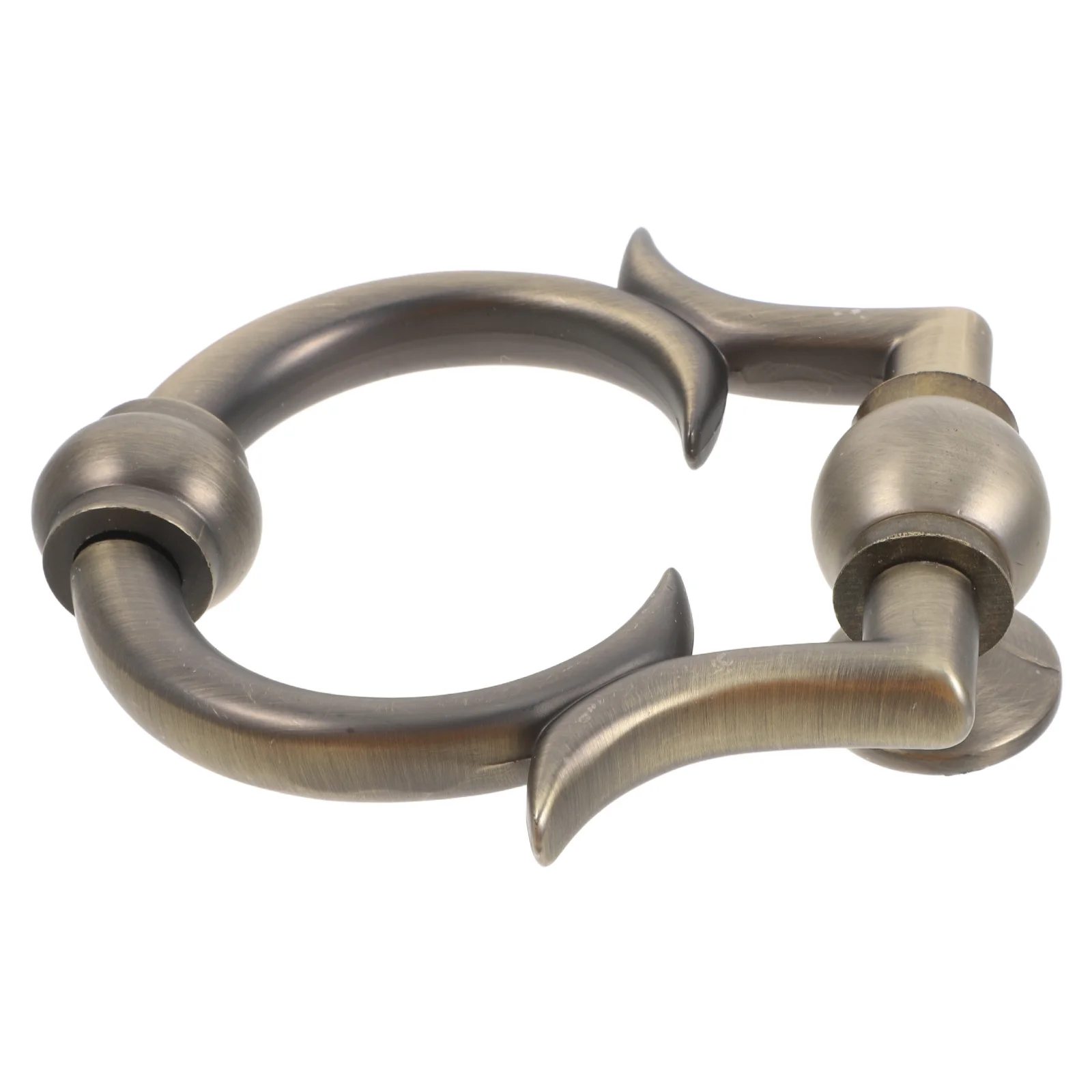 

Durable Zinc Alloy Door Knocker Chic Decorative Accessory Ideal for Various Settings Clear Knock Sound Alloy Chic Door Decor