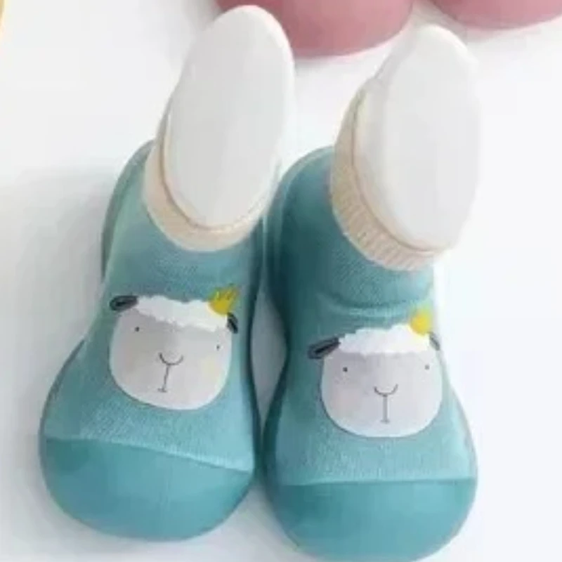 الكرتون لينة وحيد البرنز الطفل رياض الأطفال النحل محبوك أحذية المشي في الأماكن المغلقة الجديدة للأطفال الجوارب والأحذية