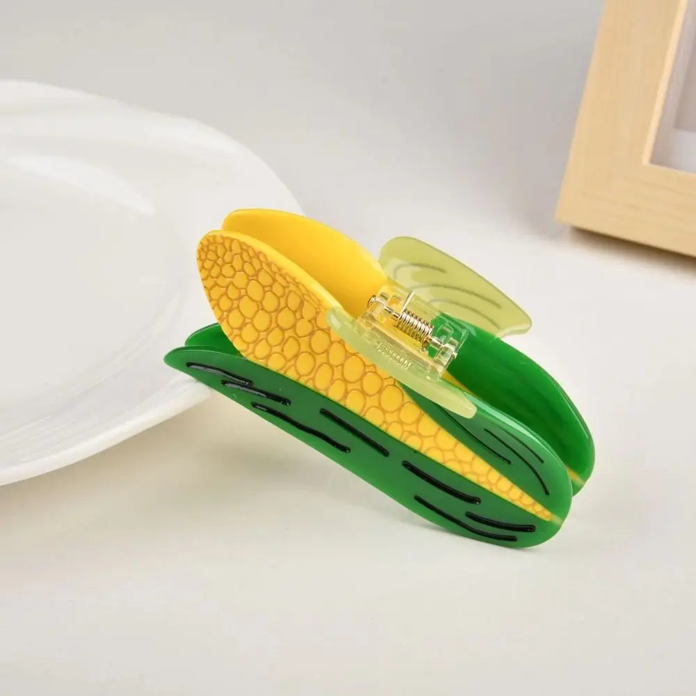 مجوهرات الخضار الذرة مشبك شعر خلات الإبداعية مشبك شعر أغطية الرأس للنساء الفتيات