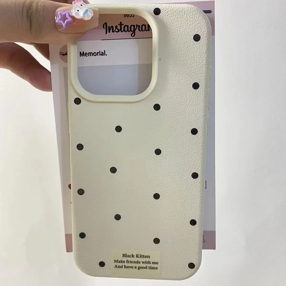 Custodia per telefono in pelle simpatico cartone animato per iPhone 13 custodia iPhone 11 15 14 13 12 16 Pro Max Plus bella Cover posteriore morbida