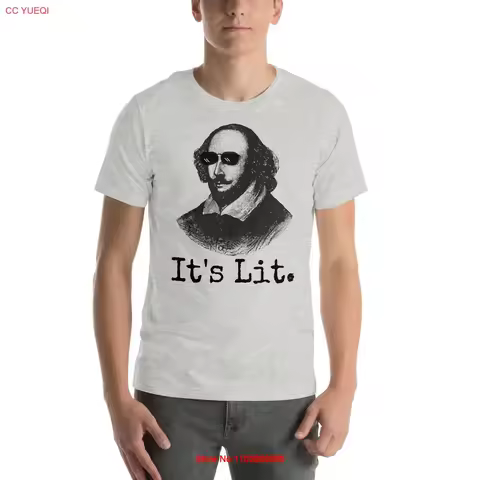 It's Lit Funny Shakespeare T Shirt English Literature Teacher Idea vintage Washed designer clothes fashion graphic Versatile