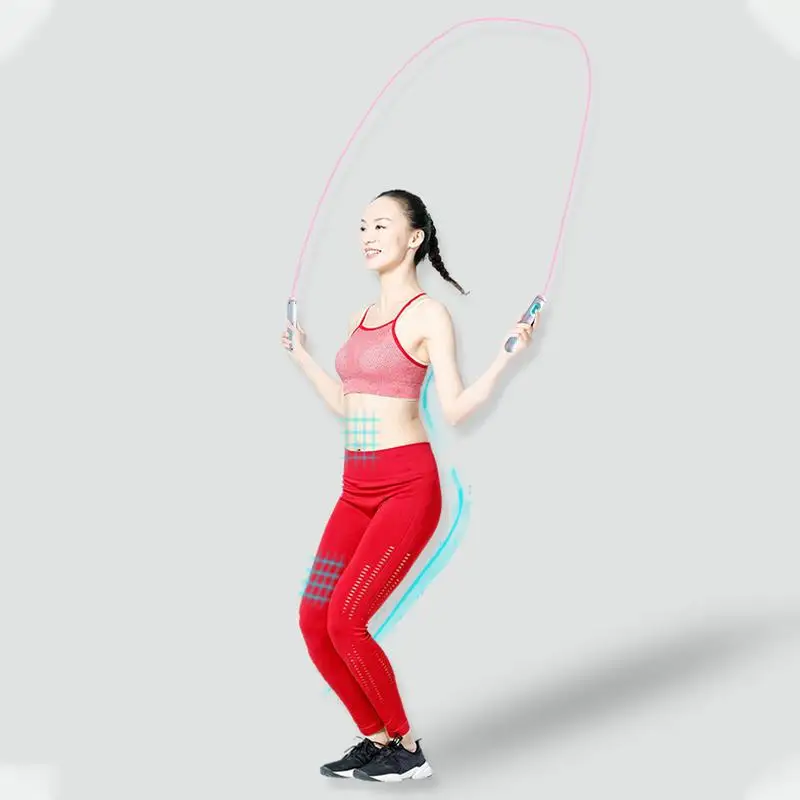 Jump Rope Counter Skipping Rope For Women Men Kids Smart Roap For Fitness Aerobic Exercise Speed Training Extreme Jumping