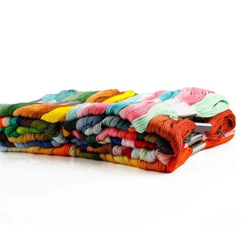 手配線用の色付き刺thread糸,織り材料,447色