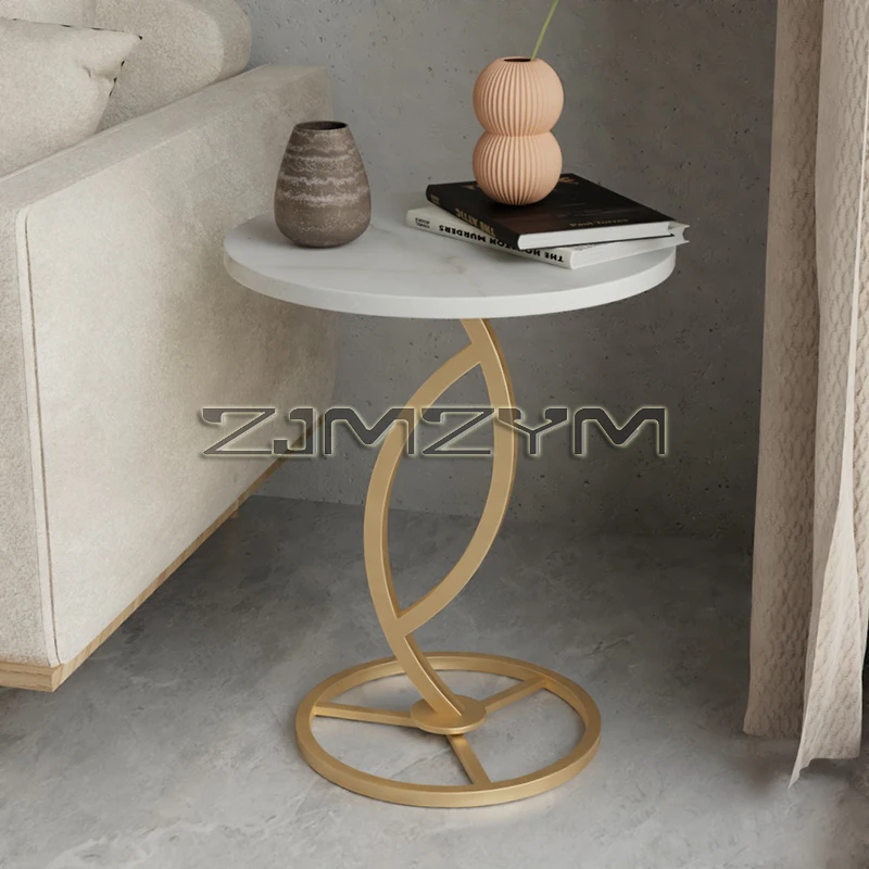 Side Table Bed Side Table Standing Table Round Coffee Tables Living Room Bedroom Mini Corner Sofa Side Table